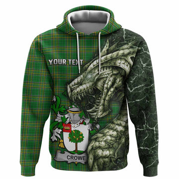 Crowe Irish Clan Hoodie Irish Roots Dragon Soul