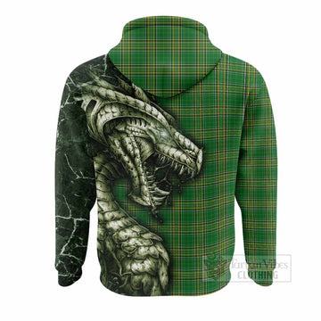Crowe Irish Clan Hoodie Irish Roots Dragon Soul