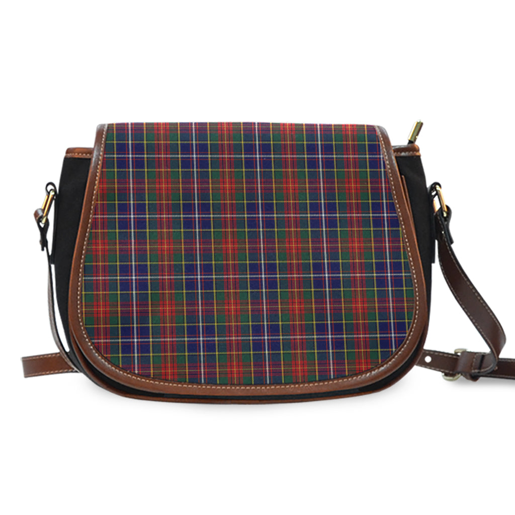 Crozier Tartan Saddle Bag One Size 9.05*3.35*7.48 inch - Tartan Vibes Clothing