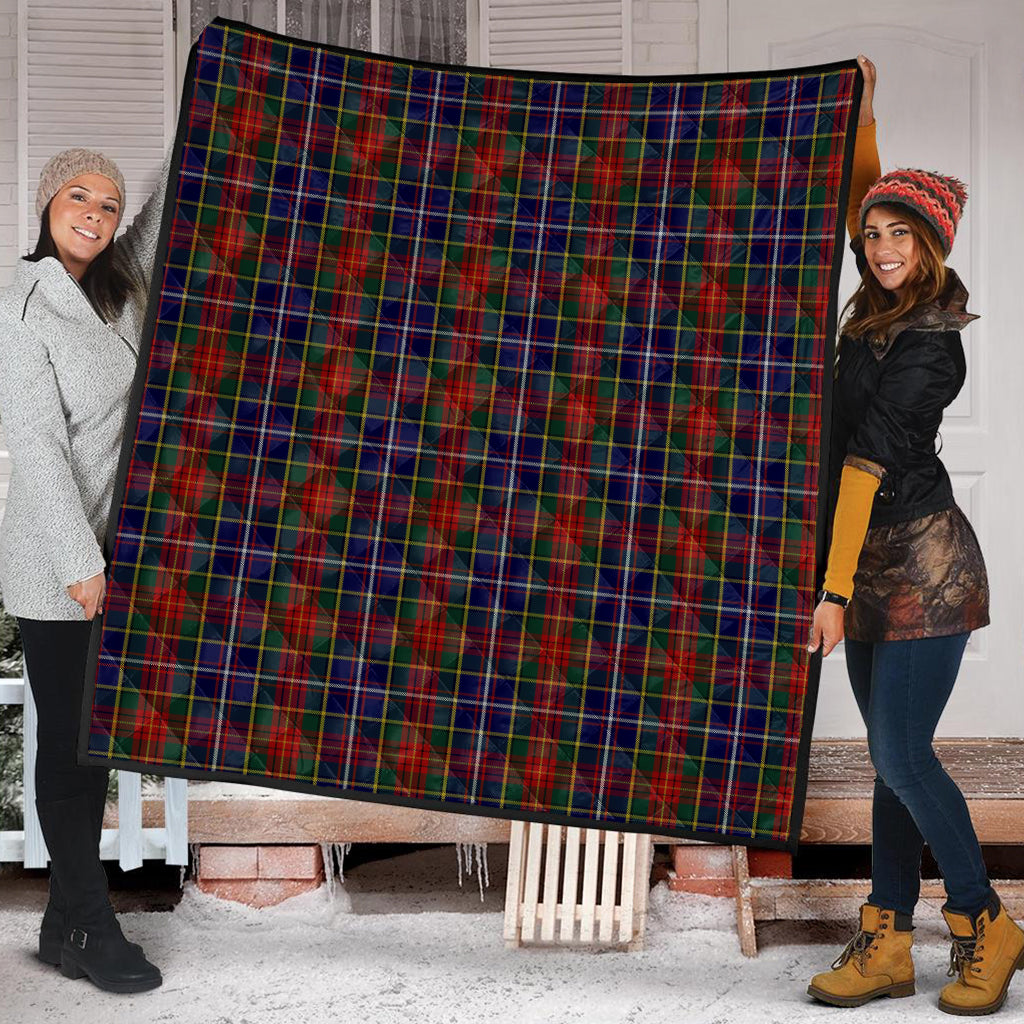 Crozier Tartan Quilt Super King Quilt 91" x 110" - Tartan Vibes Clothing