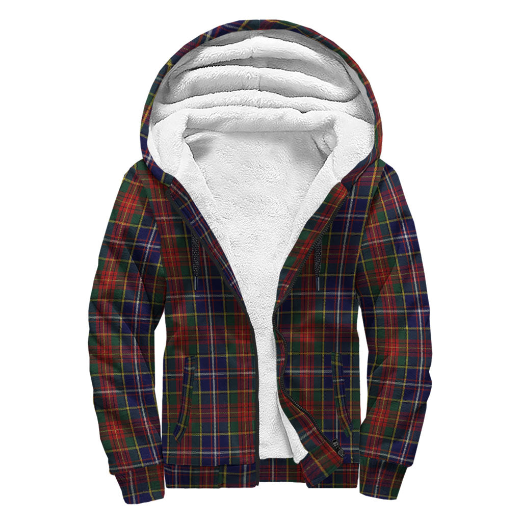 Crozier Tartan Sherpa Hoodie Unisex - Tartan Vibes Clothing