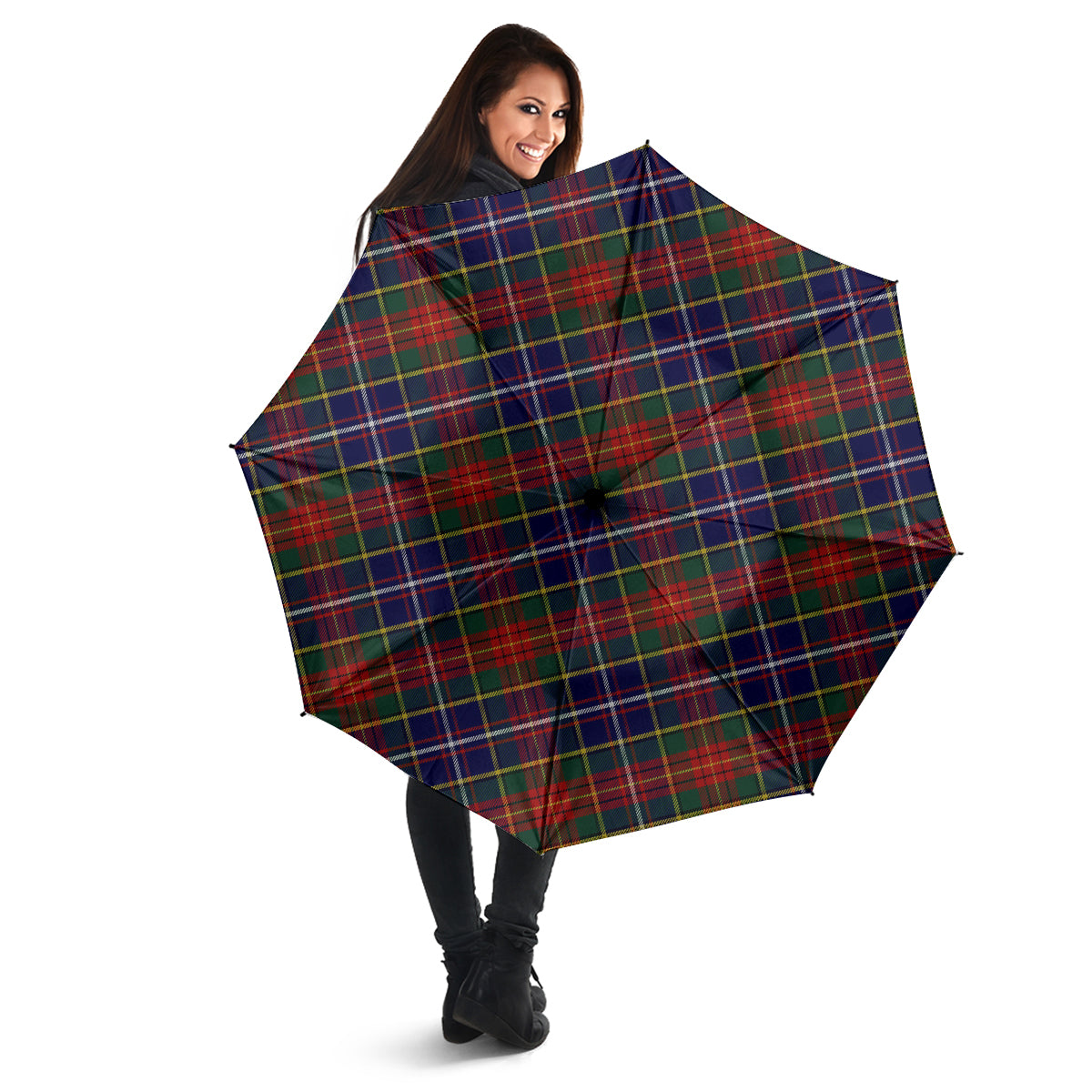 Crozier Tartan Umbrella - Tartan Vibes Clothing