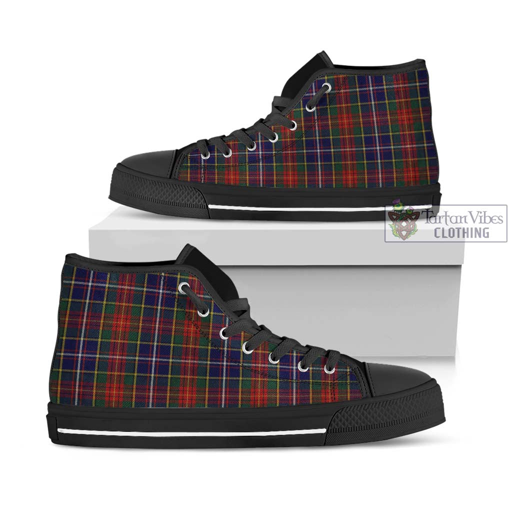 Crozier Tartan High Top Shoes - Tartan Vibes Clothing
