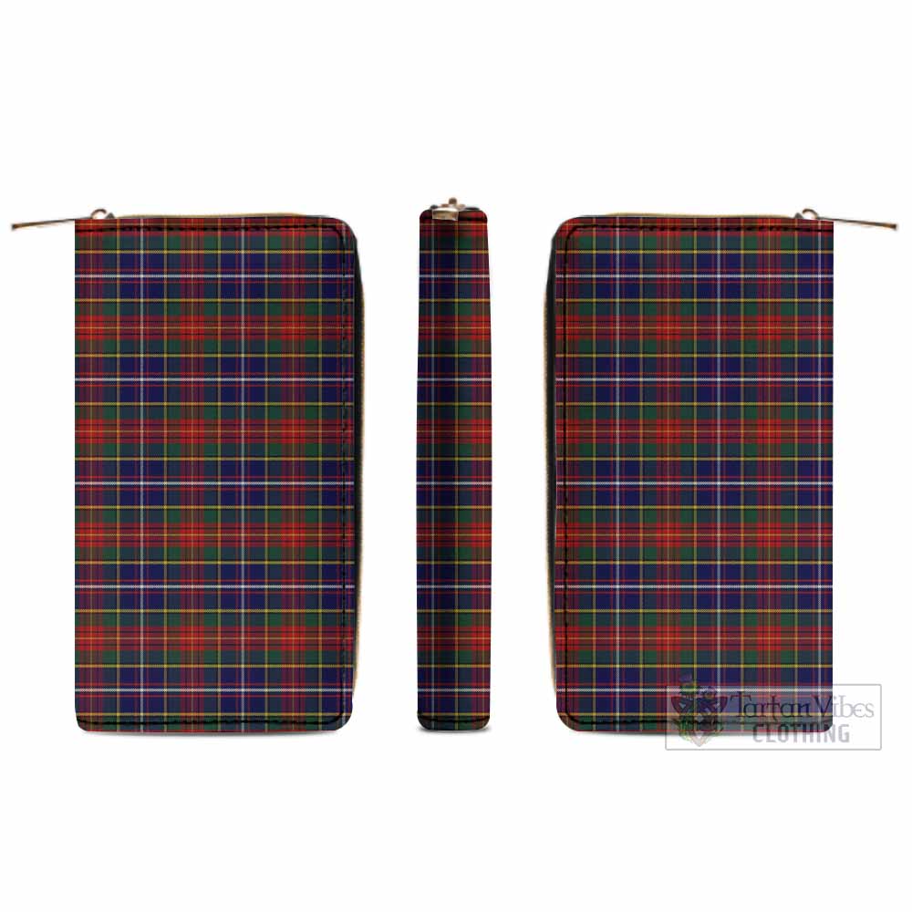 Crozier Tartan Women's Leather Wallet - Tartan Vibes Clothing