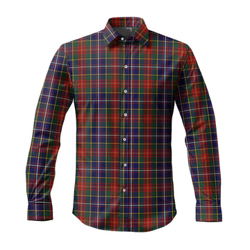 Crozier Tartan Long Sleeve Button Up Shirt Men's Shirt - Tartan Vibes Clothing