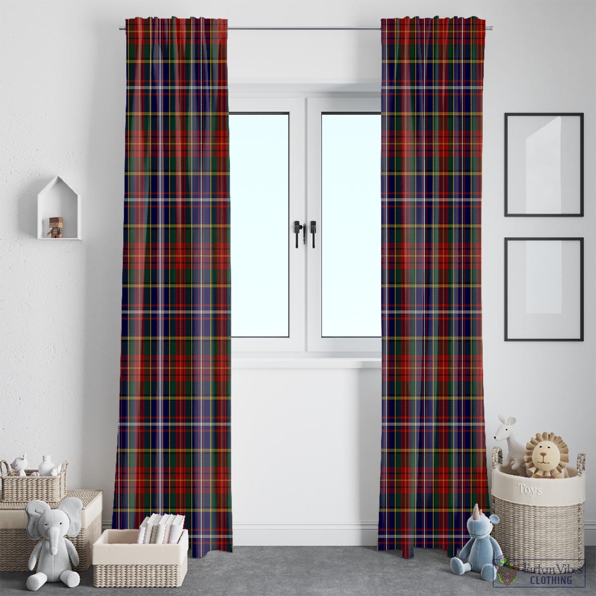 Crozier Tartan Window Curtain - Tartan Vibes Clothing