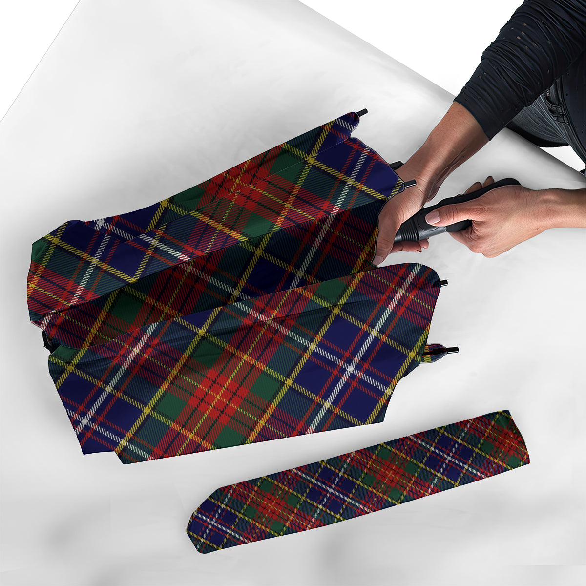 Crozier Tartan Umbrella - Tartan Vibes Clothing