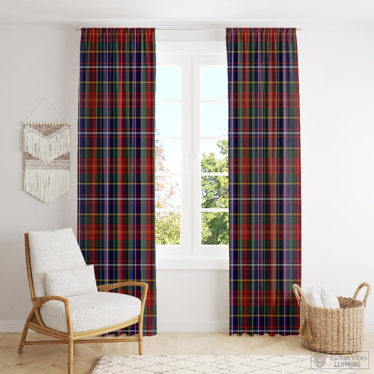 Crozier Tartan Window Curtain - Tartan Vibes Clothing