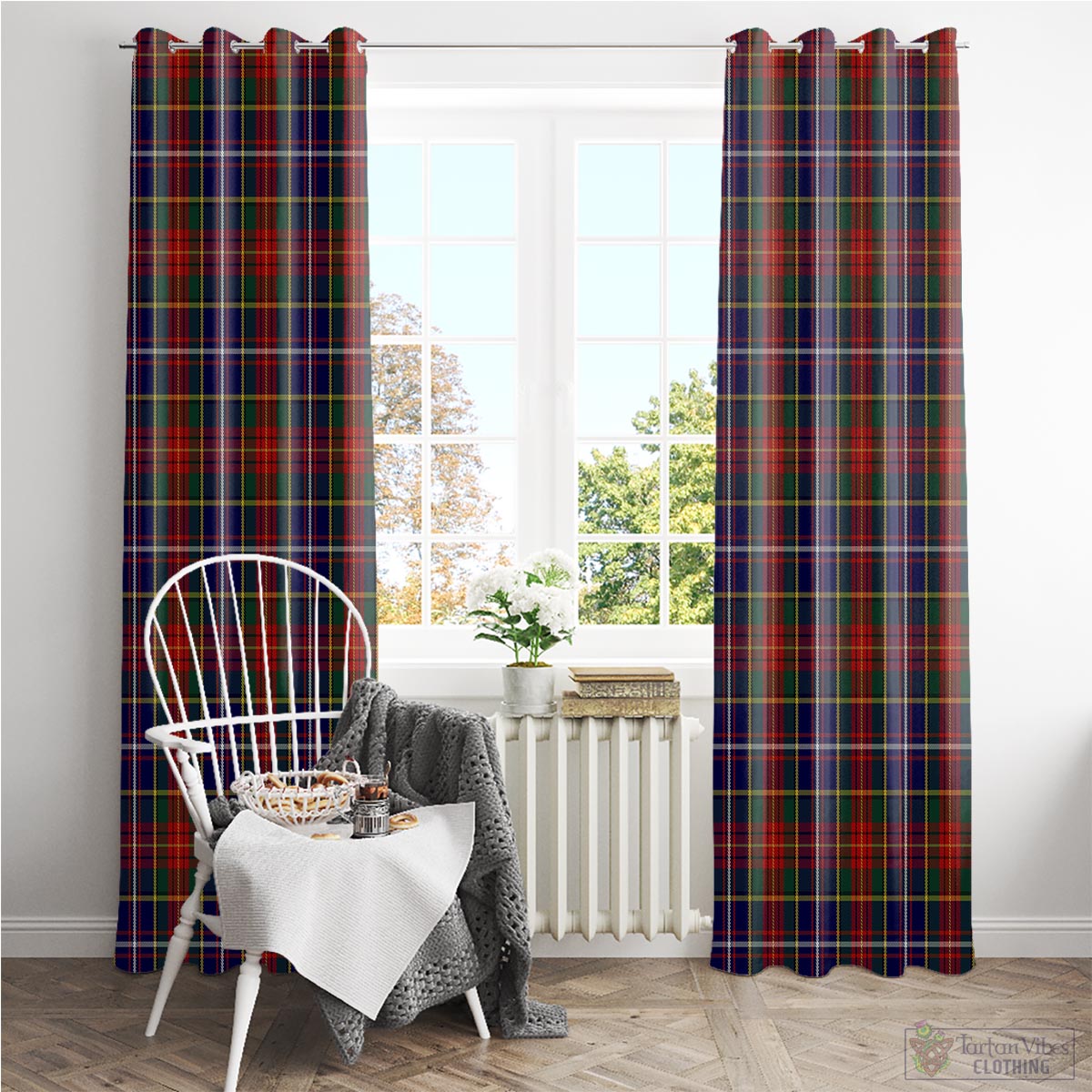 Crozier Tartan Window Curtain - Tartan Vibes Clothing