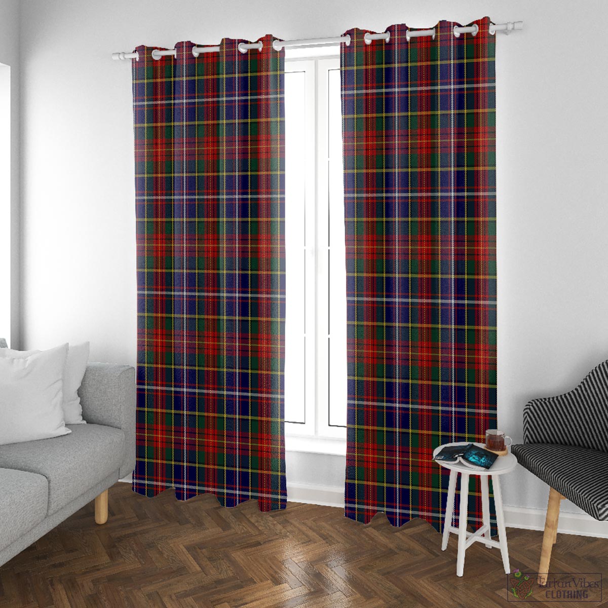 Crozier Tartan Window Curtain - Tartan Vibes Clothing