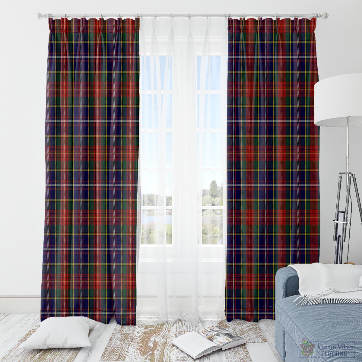 Crozier Tartan Window Curtain - Tartan Vibes Clothing