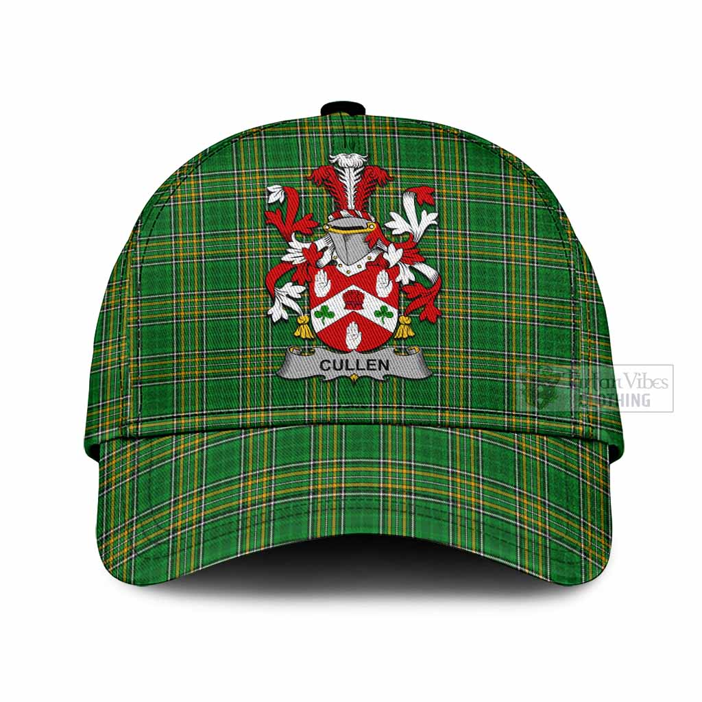 Cullen O'Cullen Irish Clan Tartan Classic Baseball Cap with Coat of Arms Classic Cap Universal Fit - Tartan Vibes Clothing