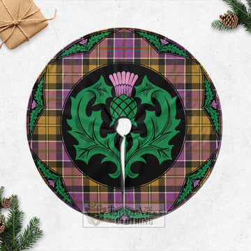 Culloden Tartan Christmas Tree Skirt Scottish Thistle Style Casual Tree Skirts - Tartan Vibes Clothing