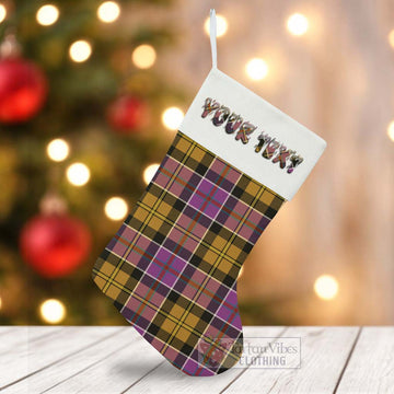 Culloden Tartan Christmas Stocking with Personalized Text - Tartan Vibes Clothing