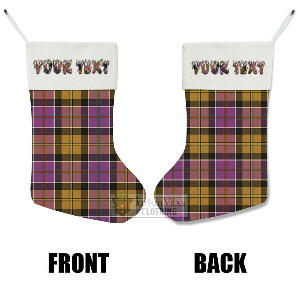 Culloden Tartan Christmas Stocking with Personalized Text - Tartan Vibes Clothing