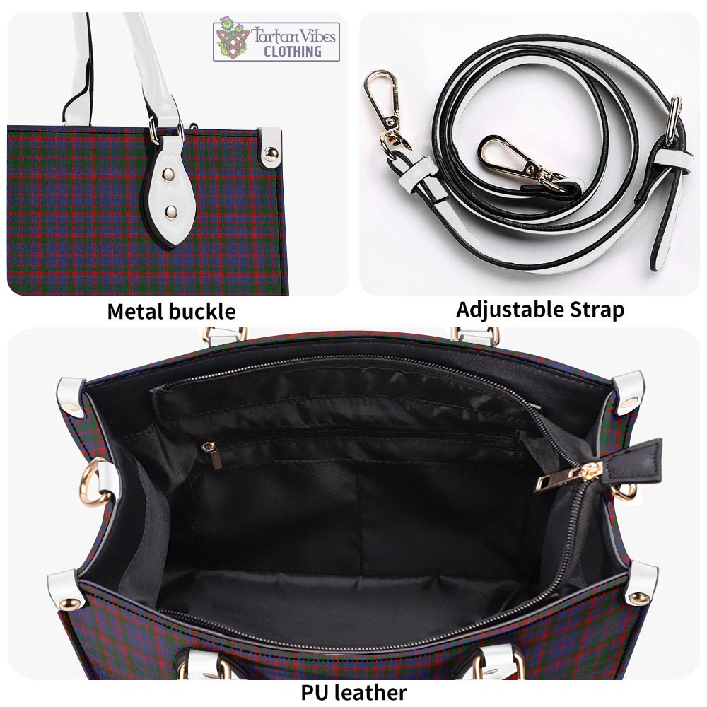 Tartan Vibes Clothing Cumming Tartan Luxury Leather Handbags