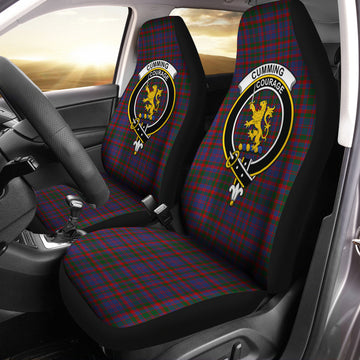 Cumming Tartan Car Seat Cover with Family Crest One Size - Tartanvibesclothing