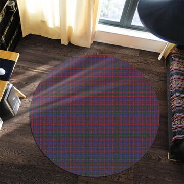 Cumming Tartan Round Rug