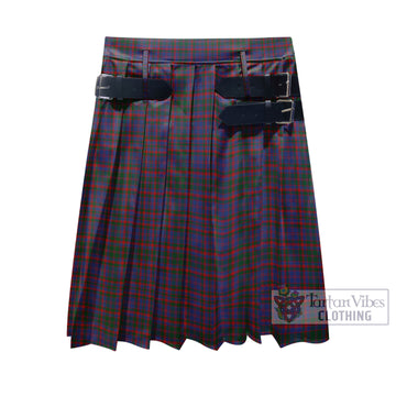 Cumming Tartan Men's Pleated Skirt - Fashion Casual Retro Scottish Kilt Style