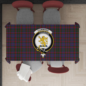 Cumming Tatan Tablecloth with Family Crest