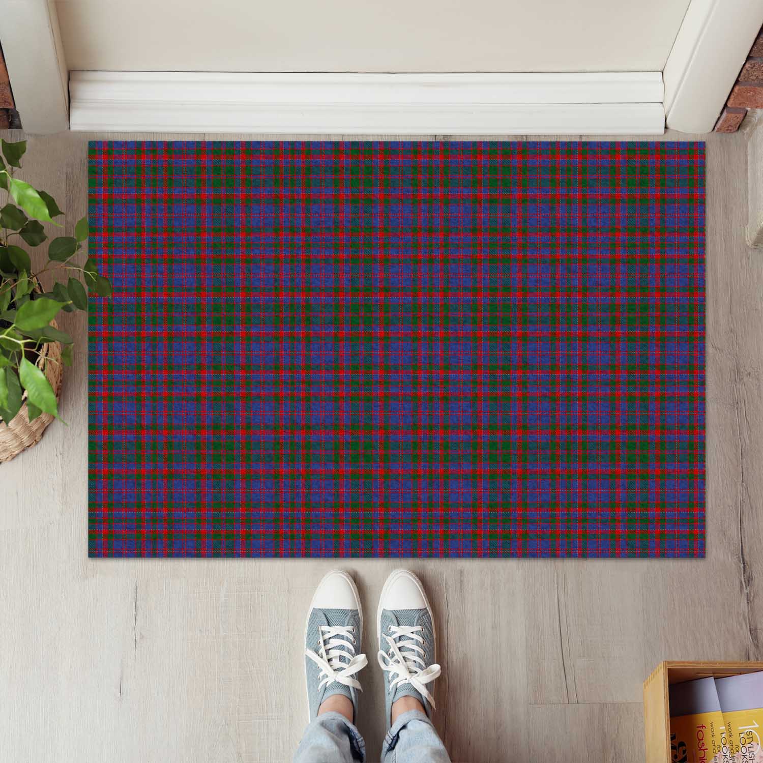 Cumming Tartan Door Mat - Tartanvibesclothing