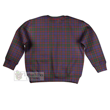 Tartan Vibes Clothing Cumming Tartan Kid Ugly Sweater with Family Crest