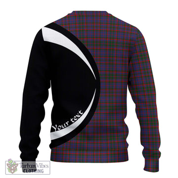 Cumming Tartan Ugly Sweater with Family Crest Circle Style - Tartan Vibes Clothing