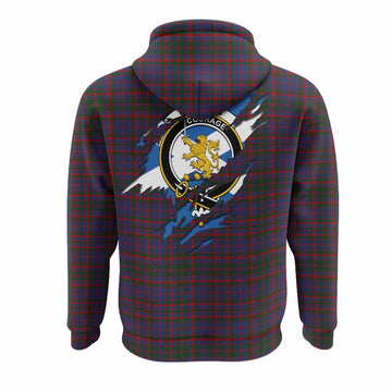Cumming Clan Crest In Me Tartan Hoodie Scotland Flag Style