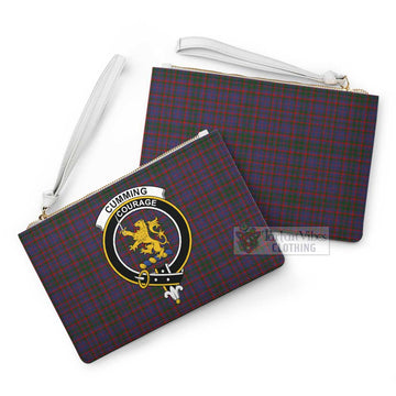 Tartan Vibes Clothing Cumming Family Crest Tartan Clutch Bag
