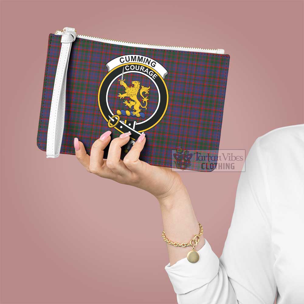 Tartan Vibes Clothing Cumming Family Crest Tartan Clutch Bag