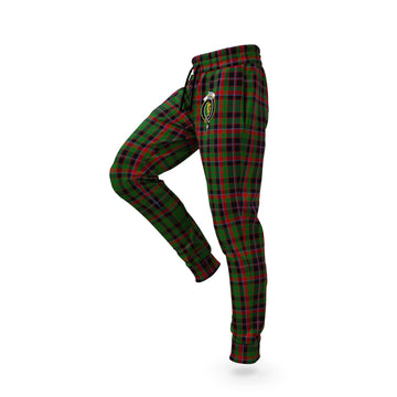 Cumming Hunting Tartan Joggers Pants with Family Crest