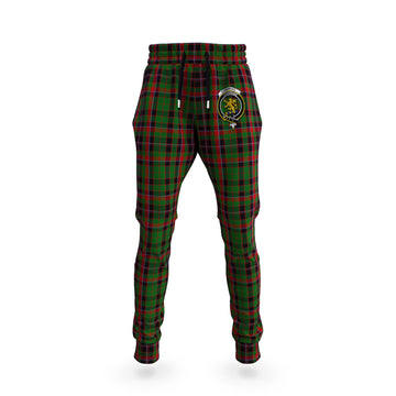 Cumming Hunting Tartan Joggers Pants with Family Crest