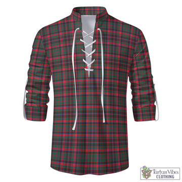 Cumming Hunting Modern Tartan Men's Scottish Traditional Jacobite Ghillie Kilt Shirt