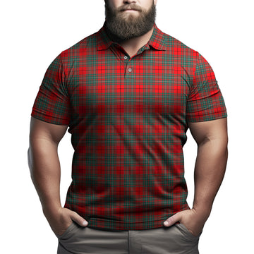 Cumming Modern Tartan Mens Polo Shirt