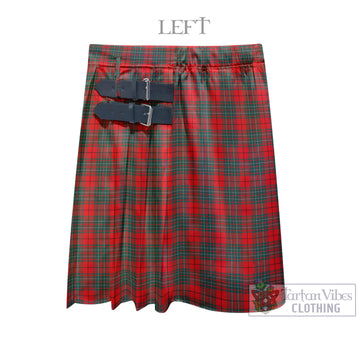 Cumming Modern Tartan Men's Pleated Skirt - Fashion Casual Retro Scottish Kilt Style