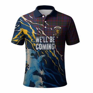 Cumming Scotland Tartan Polo Shirt WC2026 Football - We'll Be Coming
