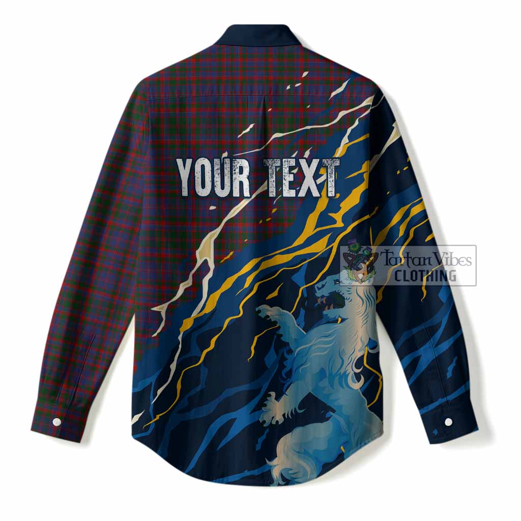 Cumming Scotland Tartan Women Casual Shirt WC2026 Football - We'll Be Coming