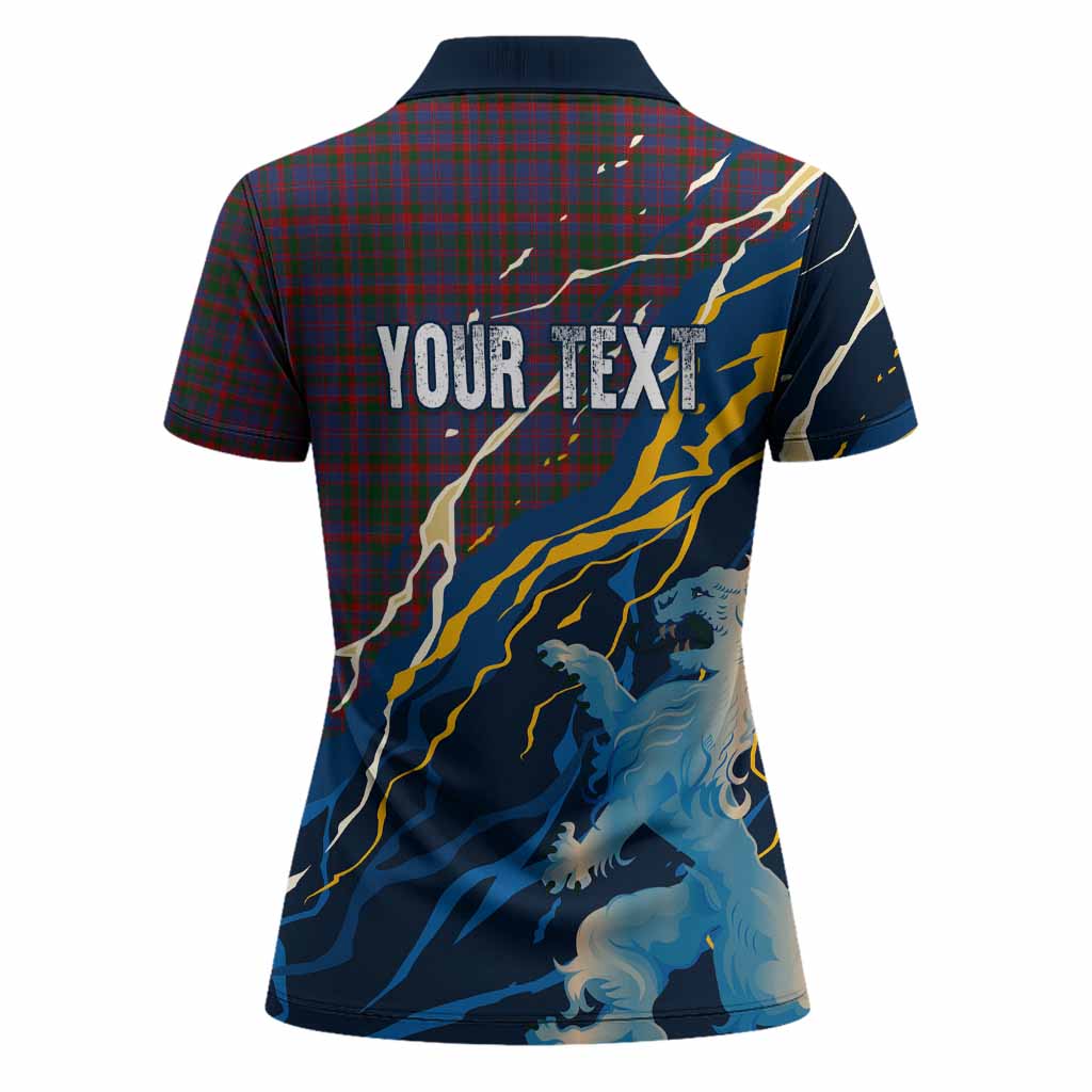 Cumming Scotland Tartan Women Polo Shirt WC2026 Football - We'll Be Coming
