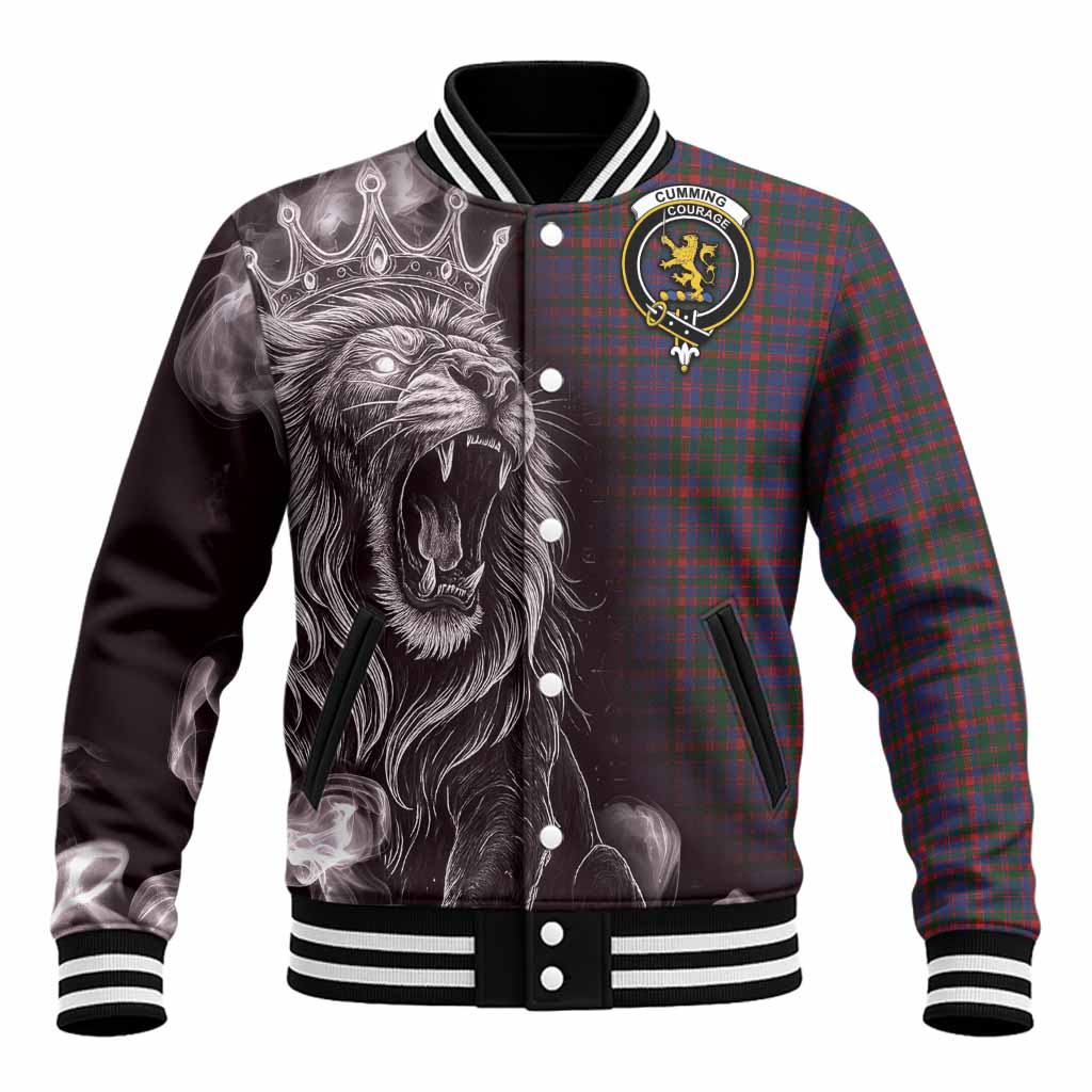 Cumming Tartan Baseball Jacket Roaring Lion Heritage