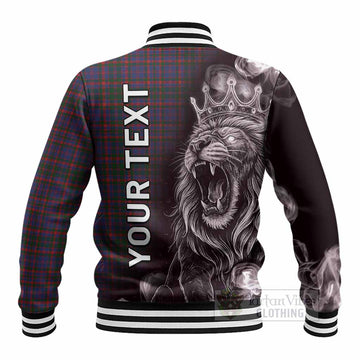 Cumming Tartan Baseball Jacket Roaring Lion Heritage