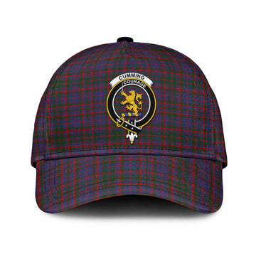 Cumming Tartan Classic Cap with Family Crest