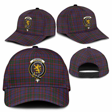 Cumming Tartan Classic Cap with Family Crest