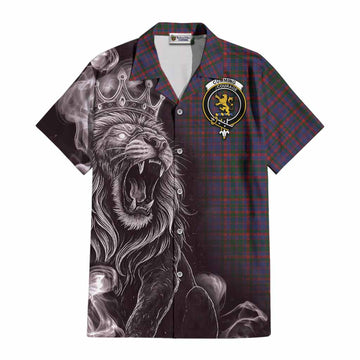 Cumming Tartan Cotton Hawaiian Shirt Roaring Lion Heritage