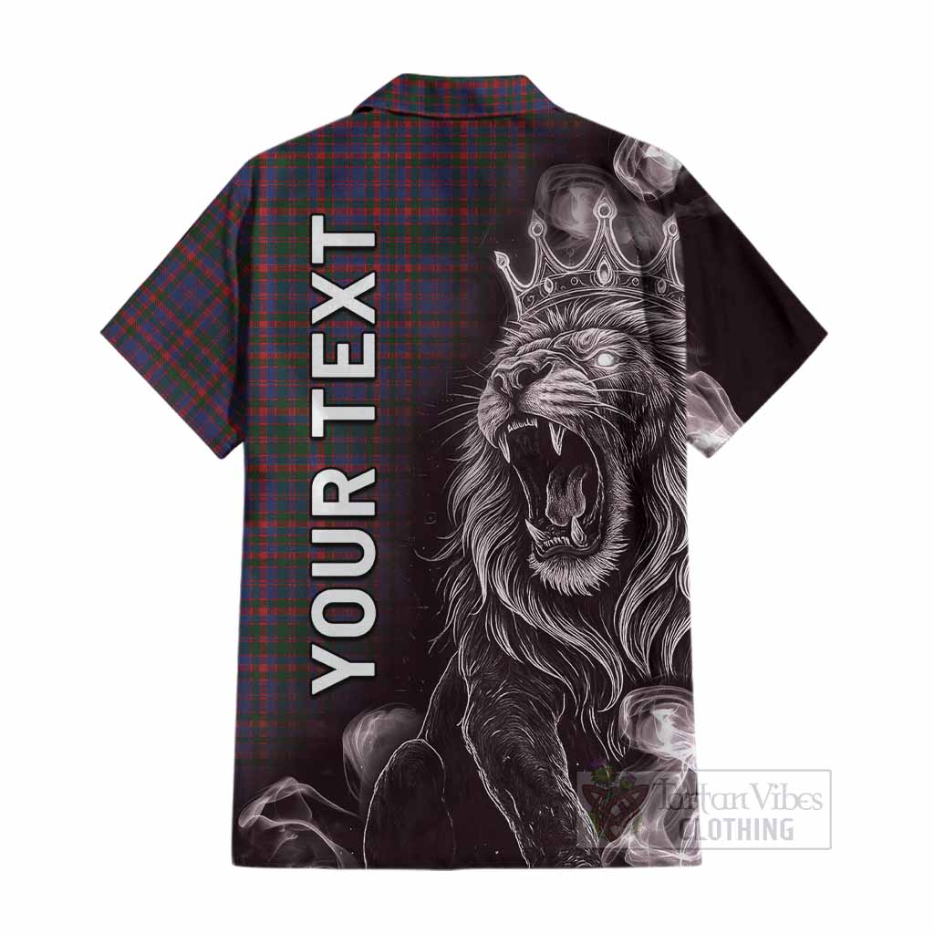 Cumming Tartan Cotton Hawaiian Shirt Roaring Lion Heritage