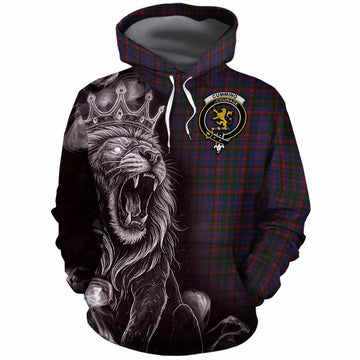 Cumming Tartan Cotton Hoodie Roaring Lion Heritage