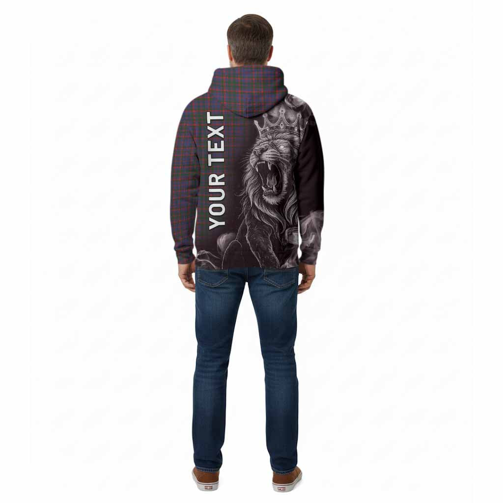 Cumming Tartan Cotton Hoodie Roaring Lion Heritage