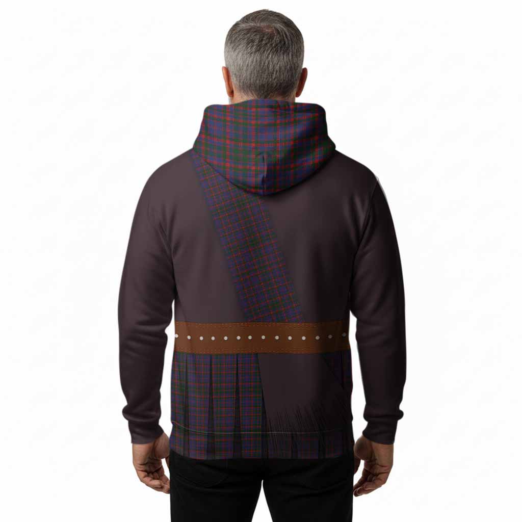 Cumming Tartan Crest Hoodie Kilt Costume Style