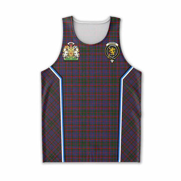 Cumming Tartan Crest Men Tank Top Scotland Coat of Arm Flag Style - Tartan Vibes Clothing