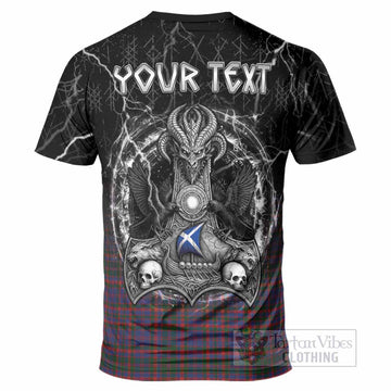 Cumming Tartan Crest T-Shirt Celtic Odin's Raven Legacy