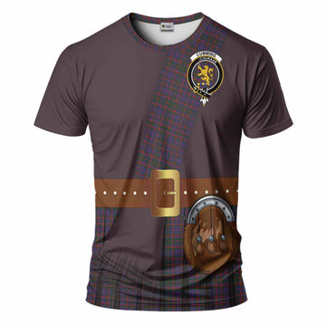 Cumming Tartan Crest T-Shirt Kilt Costume Style